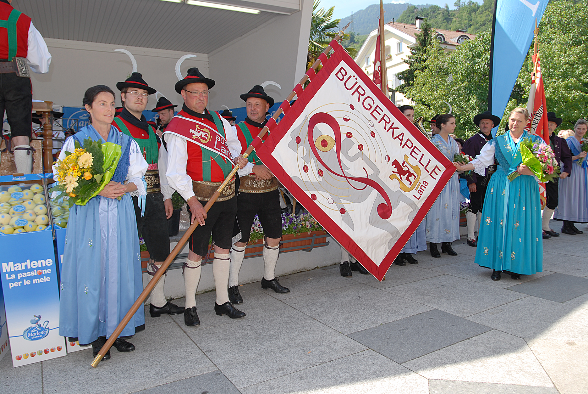 Musikfahne der Bürgerkapelle Lana